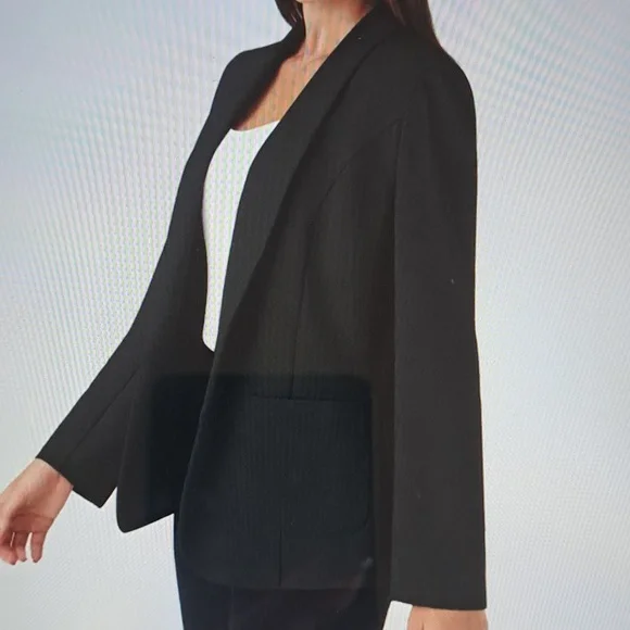 XLARGE HALARA SHAWL COLLAR TAILORED WORK BLAZER - Picture 3 of 10